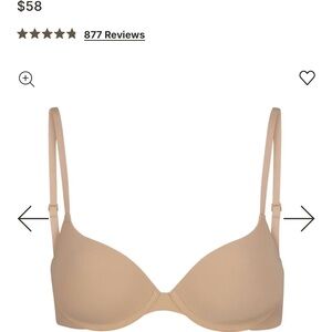 Skims fits everybody push-up Demi Bra